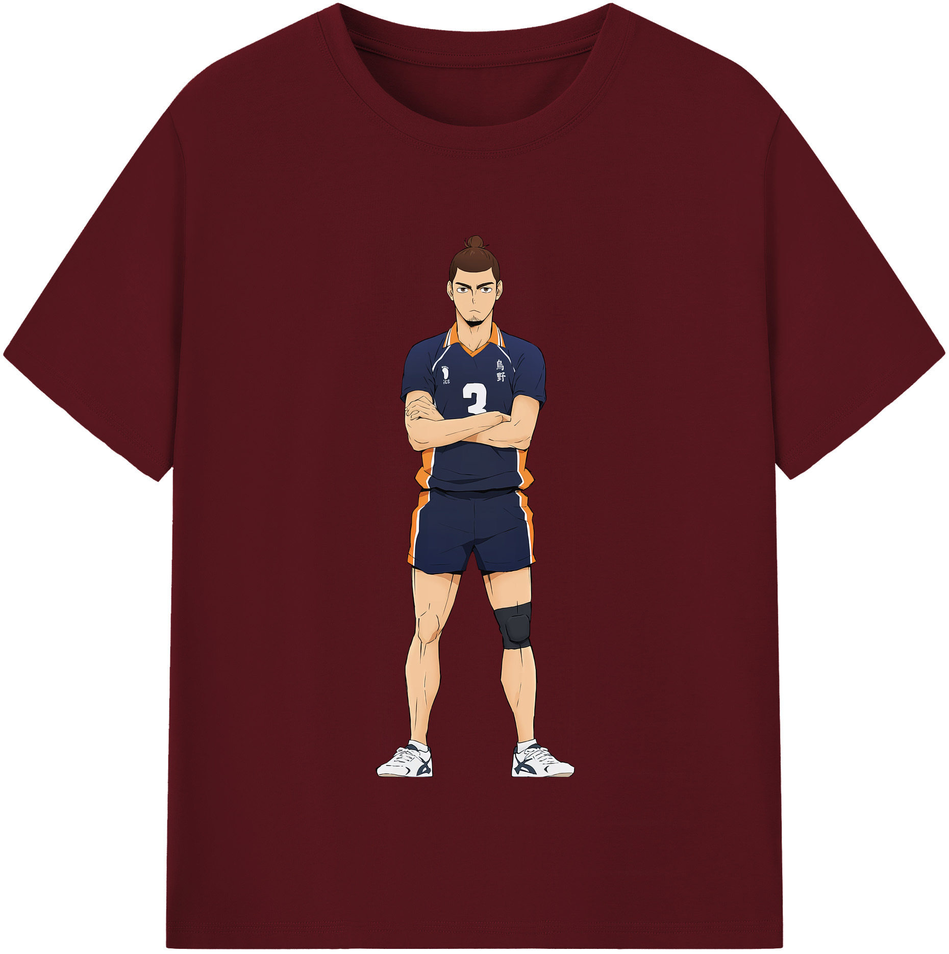 （画像用） ハイキュー!! Haikyu!! 綿100％半袖Tシャツ（フロントプリント）